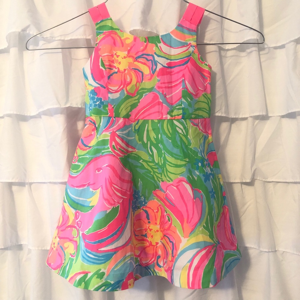 Lilly Pulitzer Rue dress HTF print